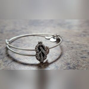 Alex & Ani Nautical Rope Bracelet in Silver